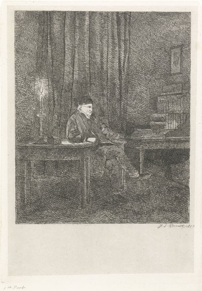 صورة ديفيد بيير Giottino Humbert de Superville بواسطة جاكوبس لودوفيكوس كورنيت